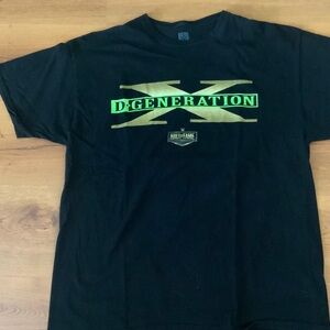 WWE Black and Green D-Generation X Tee